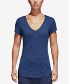 Adidas Winners Melange V-neck T-shirt