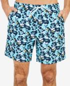 Nautica Men's Abstract Poppy-print Swimsuit