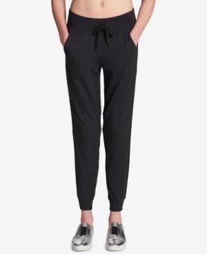Dkny Sport Mesh-contrast Jogger Pants