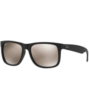 Ray-ban Justin Mirrored Sunglasses, Rb4165