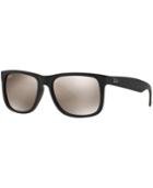Ray-ban Justin Mirrored Sunglasses, Rb4165