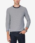 Nautica Men's Feeder Stripe Long-sleeve T-shirt