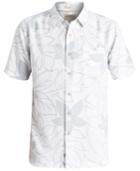 Quiksilver Waterman Men's Encinitas Floral-print Short-sleeve Shirt