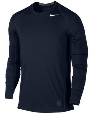 Nike Men's Pro Cool Dri-fit Fitted Long-sleeve Shirt