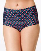 Raisins Coconut Grove Printed High-waist Bikini Bottoms Women's Swimsuit