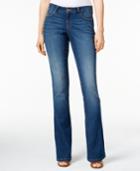 Style & Co. Curvy Marine Wash Bootcut Jeans, Only At Macy's