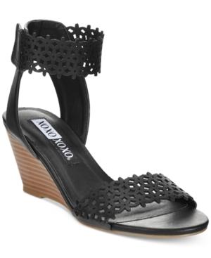 Xoxo Sadler Ankle-strap Demi Wedge Sandals Women's Shoes