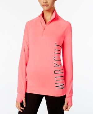 Material Girl Active Juniors' Half-zip Jacket, Only At Macy's