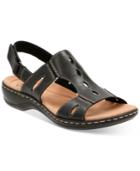 Clarks Collection Women's Leisa Lakelyn Flat Sandals Women's Shoes