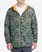 2(x)ist Men's Camo-print Loungewear Hooded Jacket