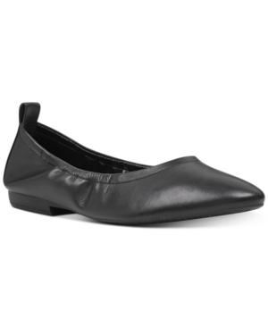 Nine West Greige Ballet Flats Women's Shoes