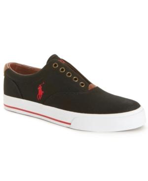 Polo Ralph Lauren Vito Laceless Canvas Sneakers