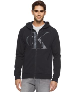 Calvin Klein Jeans Men's Vintage Logo Graphic-print Hoodie