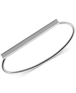 Skagen Silver-tone Bar Bangle Bracelet Skj0901
