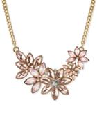 2028 Gold Crystal Floral Collar Necklace, A Macy's Exclusive Style