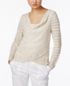 Inc International Concepts Cowl-neck Surplice Sweater, Only At Macy's