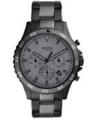 Fossil Men's Chronograph Crewmaster Two-tone Stainless Steel Bracelet Watch 46mm Ch3073