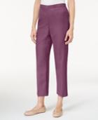 Alfred Dunner Petite Cropped Straight-leg Pants