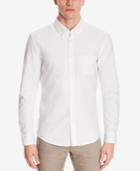 Boss Men's Slim-fit Oxford Button-down Cotton Shirt