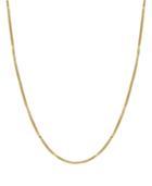 Box Link 20 Chain Necklace (0.5mm) In 18k Gold