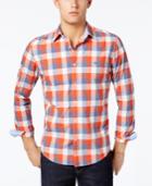 Tommy Hilfiger Men's Custom-fit Conor Check-print Shirt