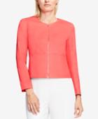 Vince Camuto Cropped Moto Jacket