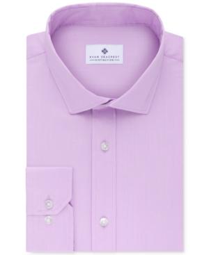 Ryan Seacrest Distinction Men's Slim-fit Ultimate Stretch Non-iron Dress Shirt, Created For Macy's