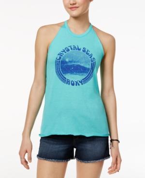 Roxy Juniors' Crystal Seas Graphic Tank Top