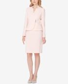 Tahari Asl Asymmetrical Skirt Suit