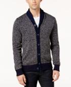 Tommy Hilfiger Men's Shawl-collar Textured Cardigan