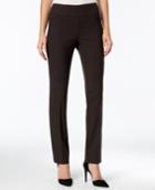 Charter Club Cambridge Patterned Pull-on Slim-leg Pants, Only At Macy's