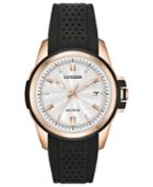 Citizen Drive From Citizen Eco-drive Women's Black Silicone Strap Watch 38mm