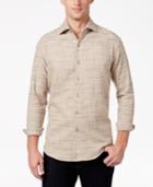 Tasso Elba Men's Brushed Cotton Shirt, Only At Macy's