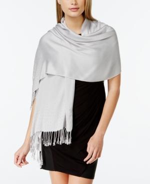 Inc International Concepts Embellished Solid Pashmina, Only At Macy's