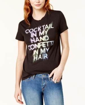 Dream Scene Cocktail Graphic Print T-shirt