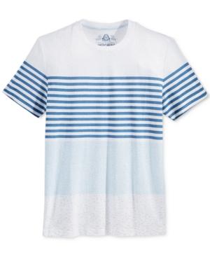 American Rag Men's Tricolor Stripe T-shirt, Only At Macy's