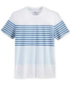 American Rag Men's Tricolor Stripe T-shirt, Only At Macy's