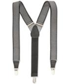 Club Room Men's Diamond Print Suspenders, Created For Macy's