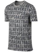 Nike Men's Dri-fit Graphic Basketball Shirt