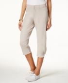Lee Platinum Lucy Ruched Cropped Pants