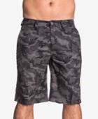 Affliction Men's Truth And Trade Camouflage Boardshorts
