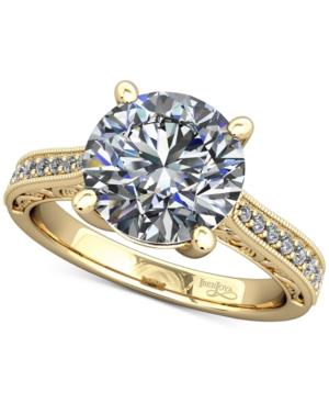 Diamond Artisan Mount Setting (1/6 Ct. T.w.) In 14k Gold