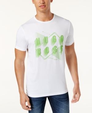 Hugo Men's Classic-fit Graphic-print T-shirt