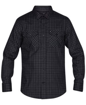 Hurley Men's Cascade Plaid Shirt