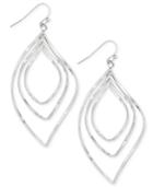 Inc International Concepts Gold-tone Multi-layer Oval Drop Earrings, Created For Macy's