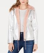 Guess Reversible Faux-fur-lined Jacket