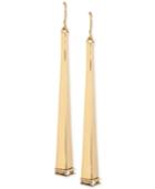 Kenneth Cole New York Gold-tone Crystal Linear Drop Earrings