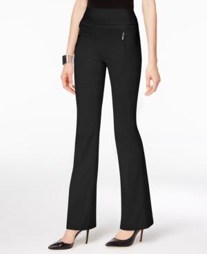Inc International Concepts Zip-pocket Bootcut Pants, Only At Macy's
