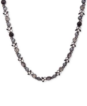 Givenchy Clear & Colored Stone Collar Necklace