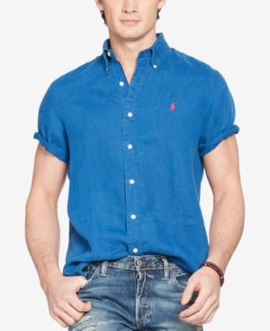 Polo Ralph Lauren Linen Short-sleeve Shirt